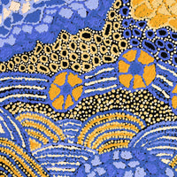 Aboriginal Artwork by Lena Young, Ngayuku Ngura, 51x40cm