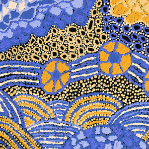 Aboriginal Artwork by Lena Young, Ngayuku Ngura, 51x40cm - ART ARK®