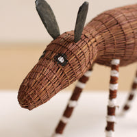 Aboriginal Artwork by Lena Yarinkura, Duruk (dog) Pack, Group of 3