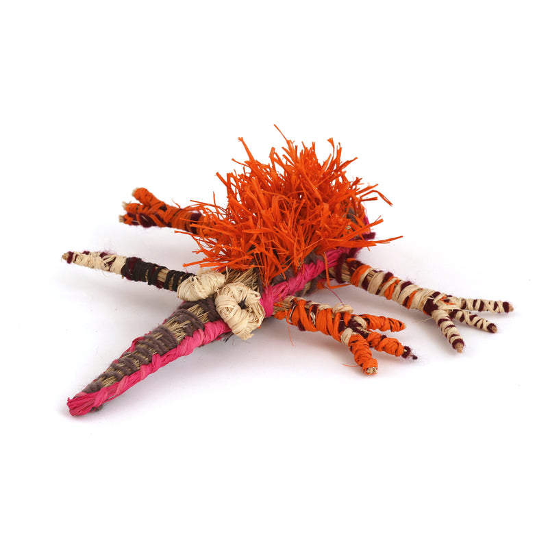 Aboriginal Artwork by Leshelle Mclean - Tjilkamarta (echidna) Tjanpi Sculpture