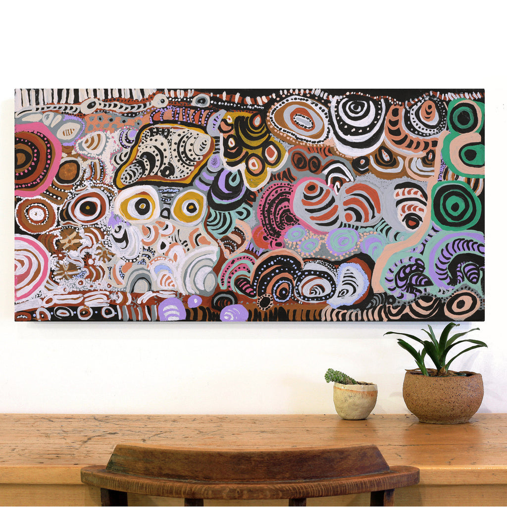 Lexie Michael, Tjakura Tjukurpa - Lexie's Story, 101x50cm