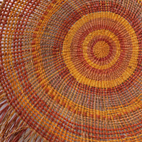 Lisa Lalaywarra, Woven Mat, 130cm