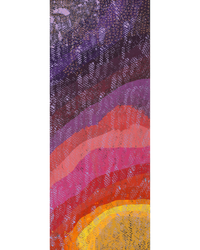 Aboriginal Artwork by Lloyd Jampijinpa Brown, Yankirri Jukurrpa (Emu Dreaming), 152x61cm