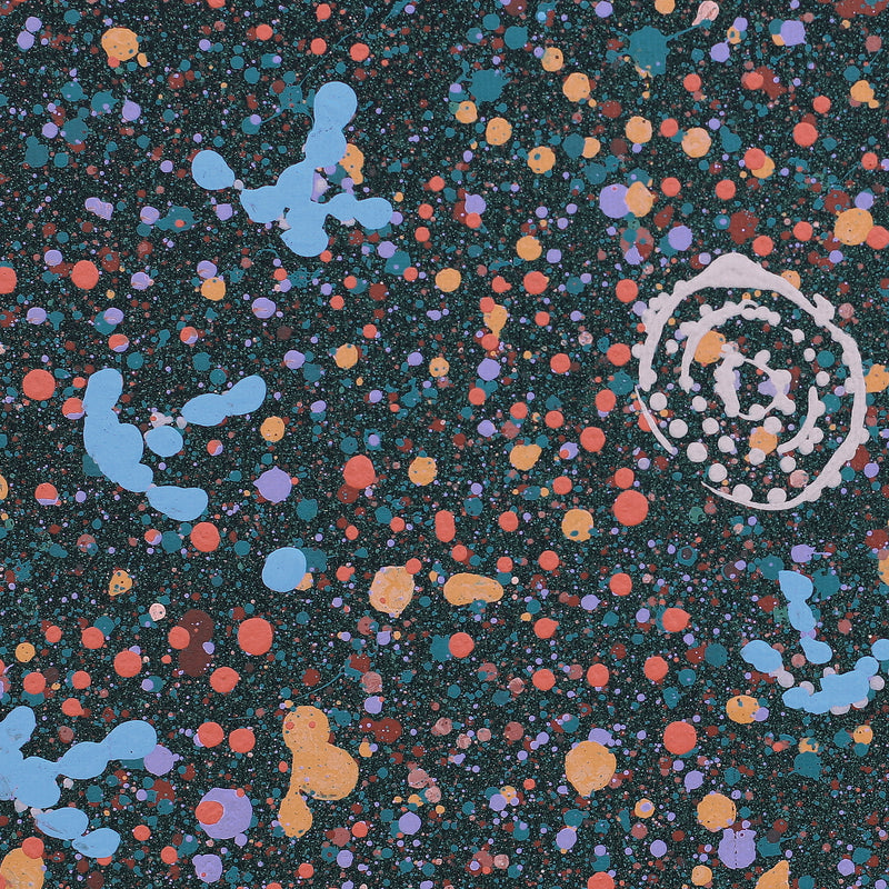 Aboriginal Artwork by Lloyd Jampijinpa Brown, Yankirri Jukurrpa (Emu Dreaming) - Ngarlikurlangu, 30x30cm