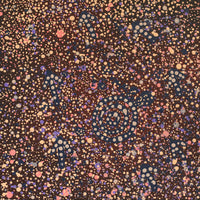 Lloyd Jampijinpa Brown, Yankirri Jukurrpa (Emu Dreaming) - Ngarlikurlangu, 30x30cm