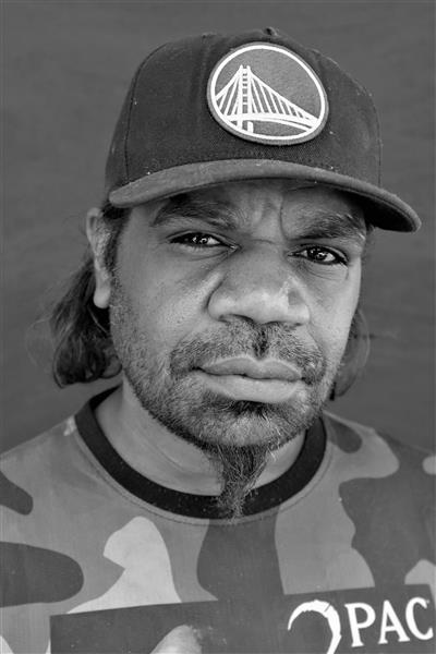 Aboriginal Artwork by Lloyd Jampijinpa Brown, Yankirri Jukurrpa (Emu Dreaming) - Ngarlikurlangu, 30x30cm