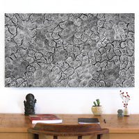 Aboriginal Artwork by Lola Nampijinpa Brown, Ngapa Jukurrpa - Mikanji, 107x61cm