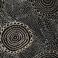 Aboriginal Artwork by Lola Nampijinpa Brown, Ngapa Jukurrpa - Mikanji, 46x46cm