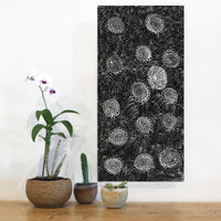 Aboriginal Artwork by Lola Nampijinpa Brown, Ngapa Jukurrpa - Mikanji, 61x30cm