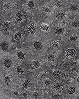 Aboriginal Artwork by Lola Nampijinpa Brown, Ngapa Jukurrpa - Mikanji, 91x61cm