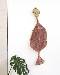 Aboriginal Artwork by Louwa Bardaluna, Yawkyawk (Ngalkunburriyaymi), 104x32cm