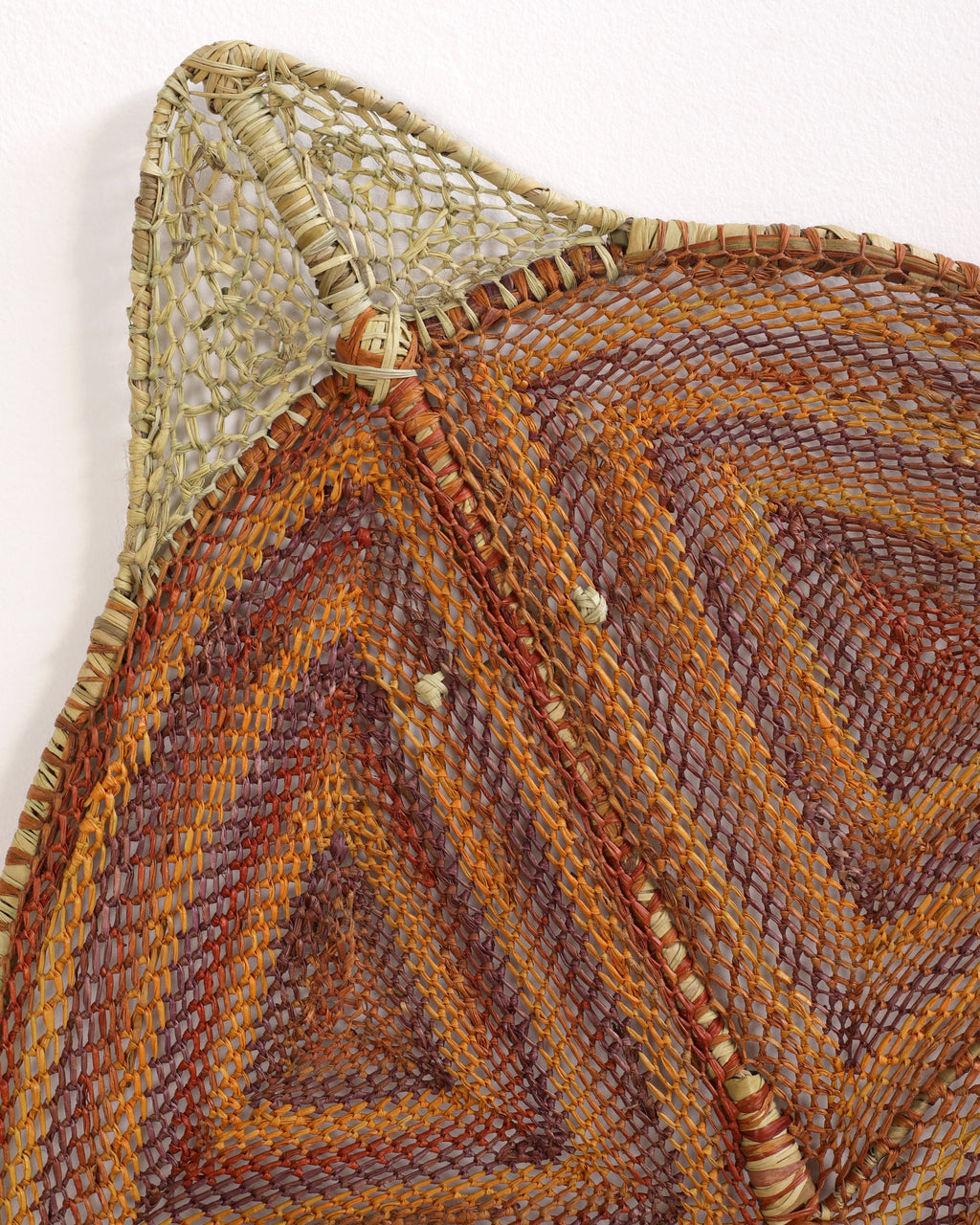 Aboriginal Artwork by Louwa Bardaluna, Nawarlah - Brown River Stingray, 127x58cm