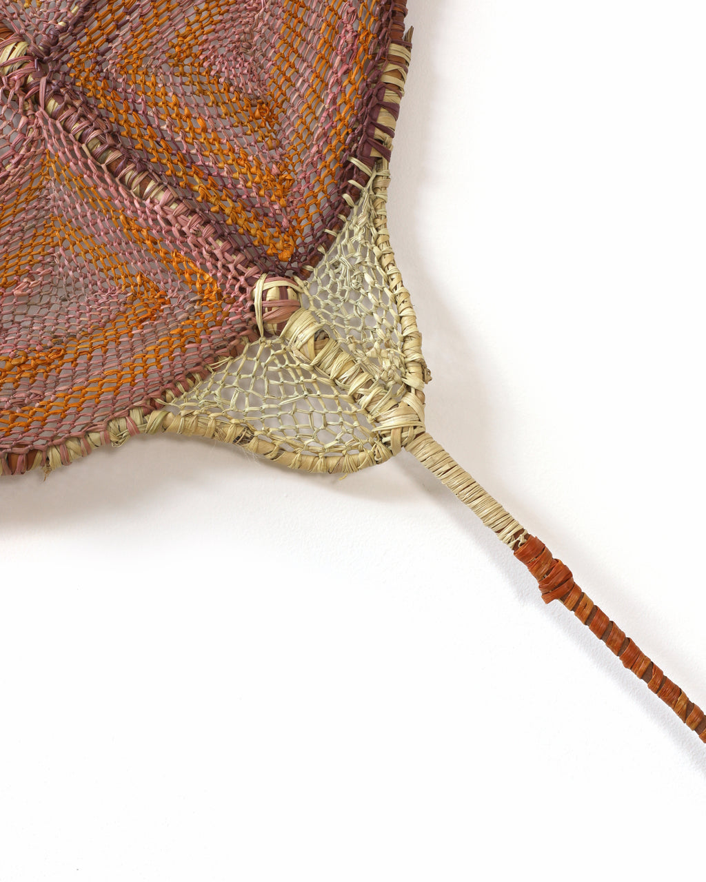 Aboriginal Artwork by Louwa Bardaluna, Nawarlah - Brown River Stingray, 126x51cm