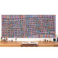 Lynette Nangala Singleton, Ngapa Jukurrpa - Puyurru, 183x76cm