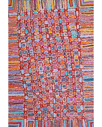 Aboriginal Artwork by Lynette Nangala Singleton, Ngapa Jukurrpa - Puyurru, 91x61cm