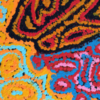 Aboriginal Artwork by Magda Nakamarra Curtis, Lappi Lappi Jukurrpa, 152x122cm