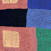 Aboriginal Artwork by Maggie Green, Untitled, 61x56cm
