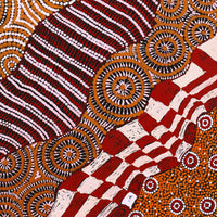 Aboriginal Artwork by Maggie Napangardi Williams, Janmarda Jukurrpa (Bush Onion Dreaming), 61x46cm
