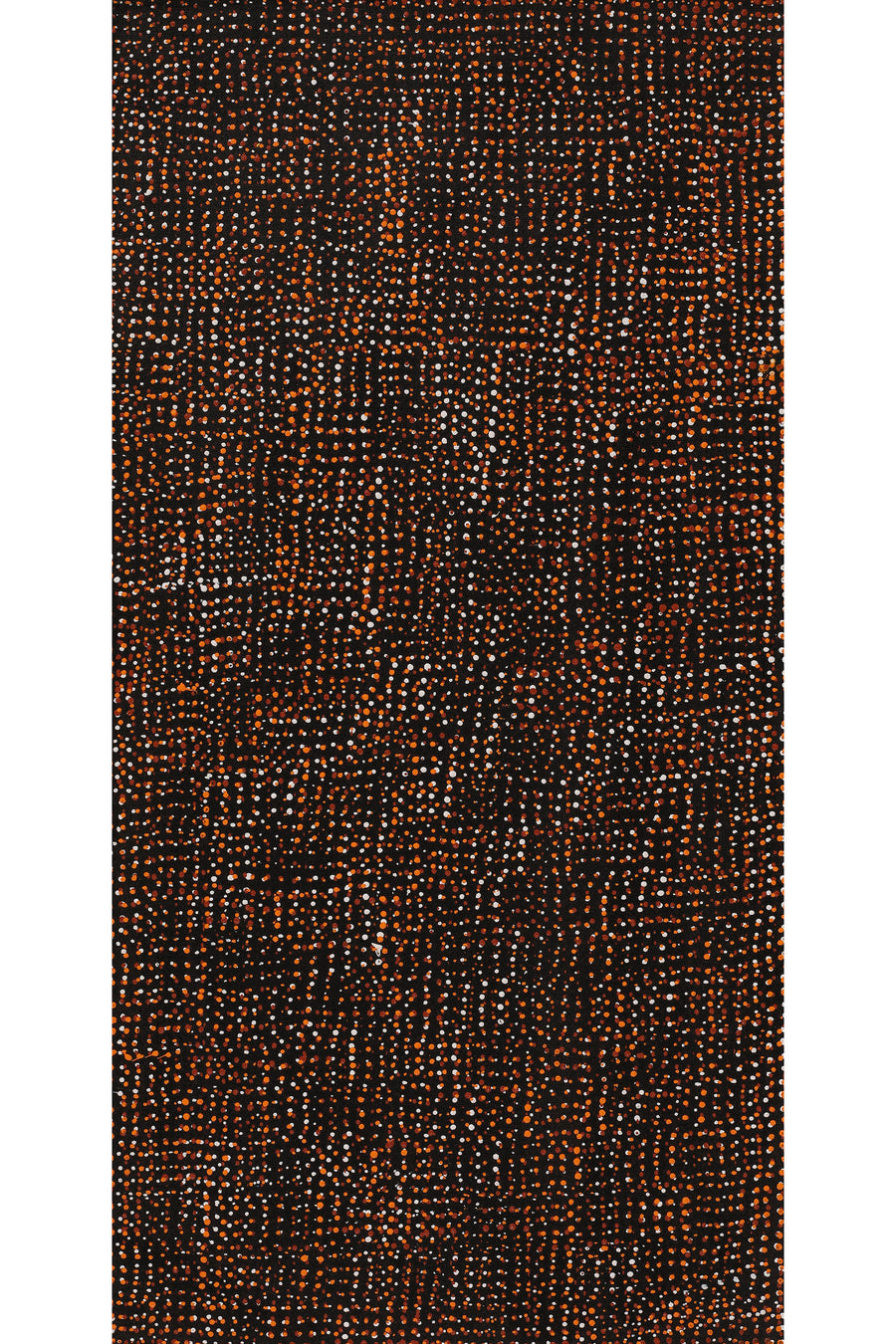 Aboriginal Artwork by Maitland Jupurrula Nelson, Patterns of the Landscape around Yuendumu, 61x30cm