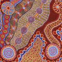 Aboriginal Art by Makiniti Minutjukur, Ernabella Area, 122x91cm - ART ARK®