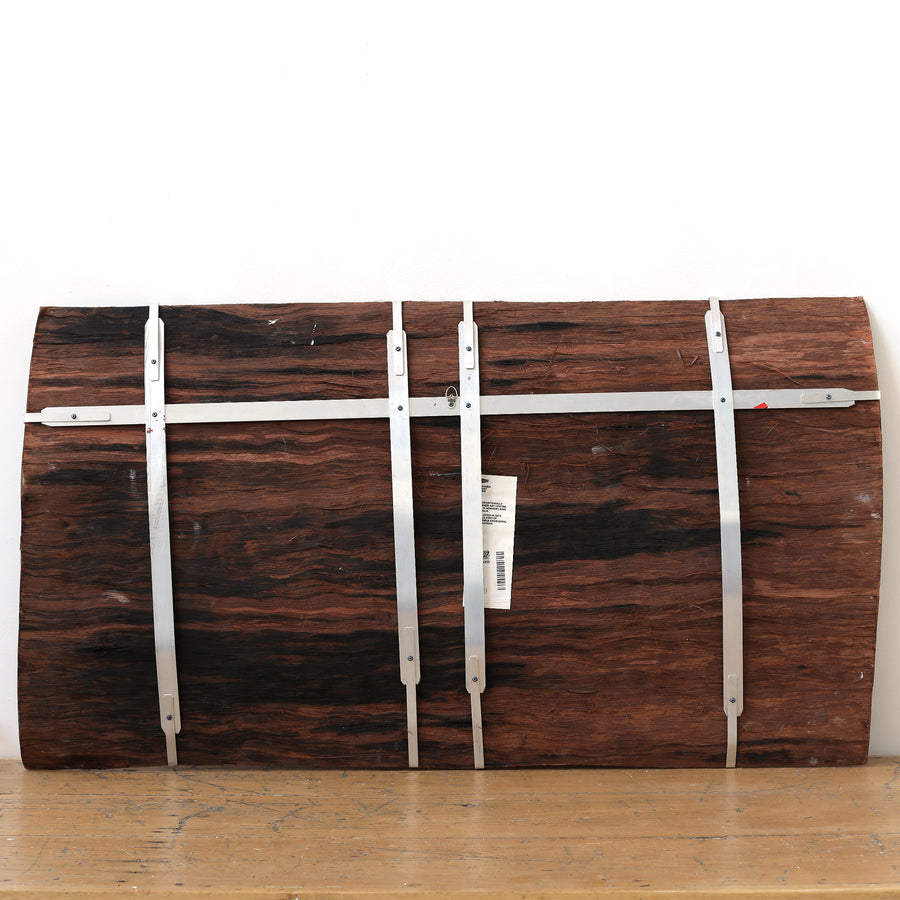 Aboriginal Artwork by Manasseh Namunjdja, Mibbarr (White-bellied Sea Eagle), 111x61m Bark Painting