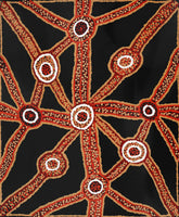 Aboriginal Art by Marcia James, Walka, 46x38cm - ART ARK®