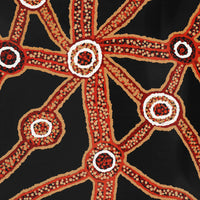 Aboriginal Artwork by Marcia James, Walka, 46x38cm