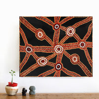 Aboriginal Art by Marcia James, Walka, 46x38cm - ART ARK®