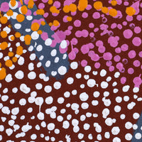 Aboriginal Artwork by Margaret Nangala Gallagher, Yankirri Jukurrpa (Emu Dreaming), 152x61cm