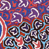 Aboriginal Artwork by Margaret Nangala Gallagher, Yankirri Jukurrpa (Emu Dreaming), 76x61cm