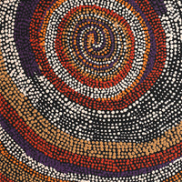 Aboriginal Art by Margaret Napangardi Lewis, Mina Mina Dreaming, 50x40cm - ART ARK®