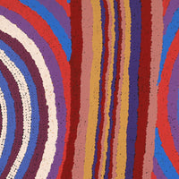 Aboriginal Artwork by Margaret Napangardi Lewis, Mina Mina Dreaming, 46x46cm