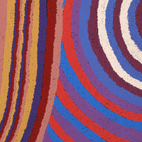 Aboriginal Artwork by Margaret Napangardi Lewis, Mina Mina Dreaming, 46x46cm