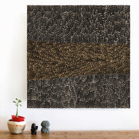 Aboriginal Artwork by Margaret Napangardi Lewis, Mina Mina Dreaming, 46x46cm