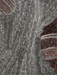 Aboriginal Artwork by Margaret Napangardi Lewis, Mina Mina Dreaming, 61x46cm