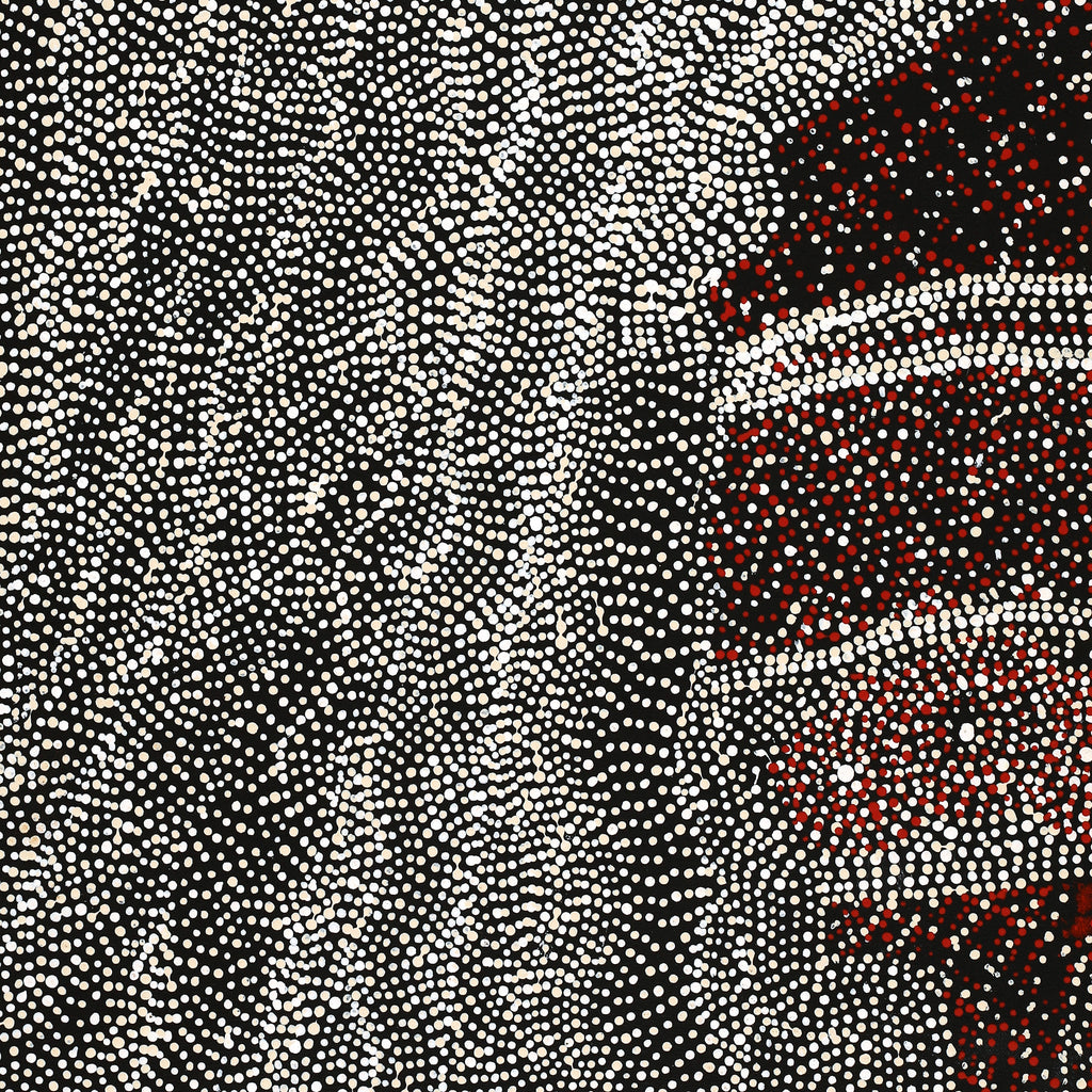 Aboriginal Artwork by Margaret Napangardi Lewis, Mina Mina Dreaming, 61x46cm