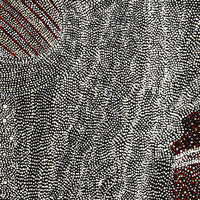 Aboriginal Artwork by Margaret Napangardi Lewis, Mina Mina Dreaming, 61x46cm