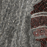 Aboriginal Art by Margaret Napangardi Lewis, Mina Mina Dreaming, 61x46cm - ART ARK®