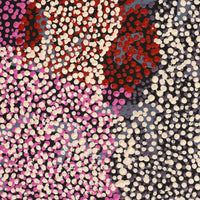 Aboriginal Artwork by Margaret Nangala Gallagher, Yankirri Jukurrpa (Emu Dreaming), 183x61cm