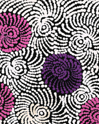 Aboriginal Artwork by Maria Nampijinpa Brown, Pamapardu Jukurrpa (Flying Ant Dreaming) - Warntungurru, 61x46cm