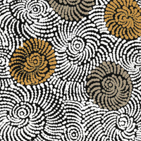 Aboriginal Artwork by Maria Nampijinpa Brown, Pamapardu Jukurrpa (Flying Ant Dreaming) - Warntungurru, 76x46cm