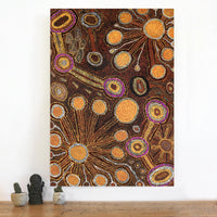 Aboriginal Art by Maralyn Stanley Inawinytji, Minyma Kutjara Wingellina, 102x71cm - ART ARK®