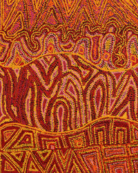 Marlette Napurrurla Ross, Karnta Jukurrpa (Womens Dreaming), 107x76cm