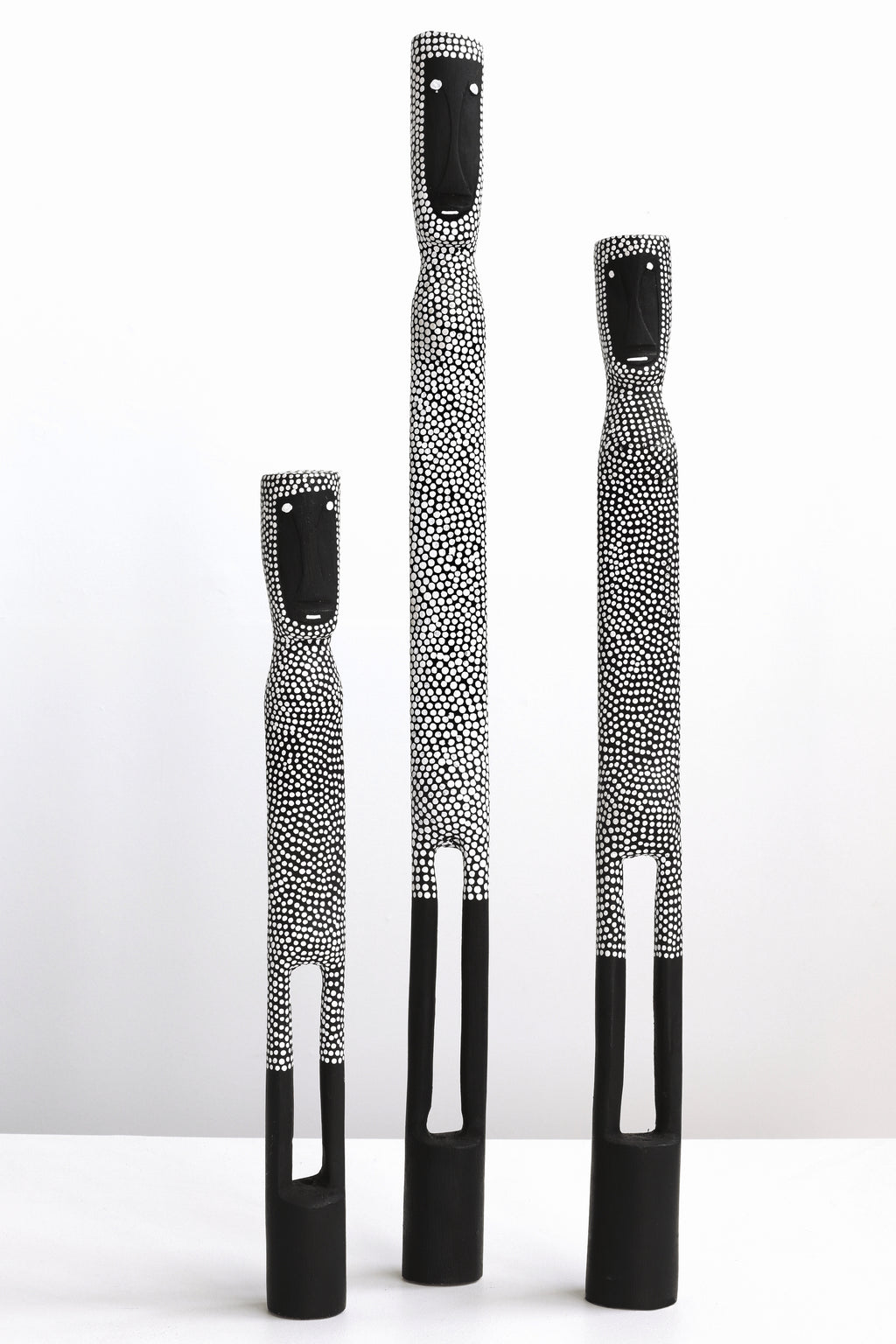 Aboriginal Artwork by Matilda Pascoe Malbarringa, Warraburnburn Family (Group of 3)