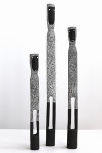 Aboriginal Artwork by Matilda Pascoe Malbarringa, Warraburnburn Family (Group of 3)