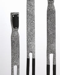 Aboriginal Artwork by Matilda Pascoe Malbarringa, Warraburnburn Family (Group of 3)