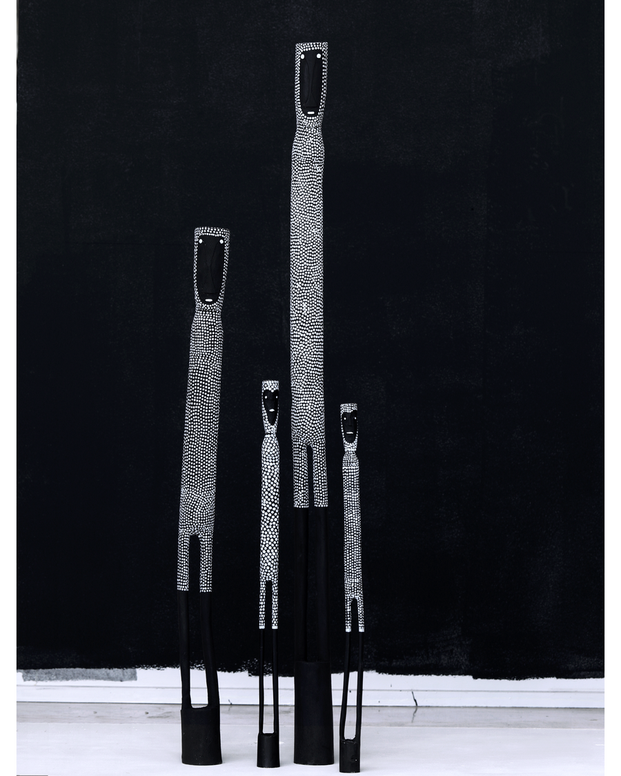 Matilda Pascoe and Jeremiah Bonson, Warraburnburn Family (4), 142cm