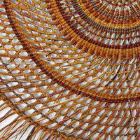 Aboriginal Artwork by Maureen Ali, Woven Mat, 135cm