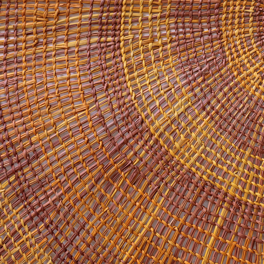 Aboriginal Artwork by Maureen Ali, Woven Mat, 160cm