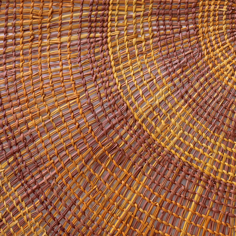 Aboriginal Artwork by Maureen Ali, Woven Mat, 160cm